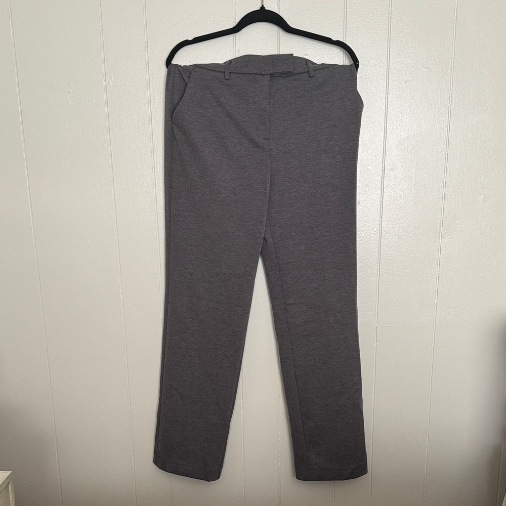 Vera Wang Gray Dress Pants Size 12